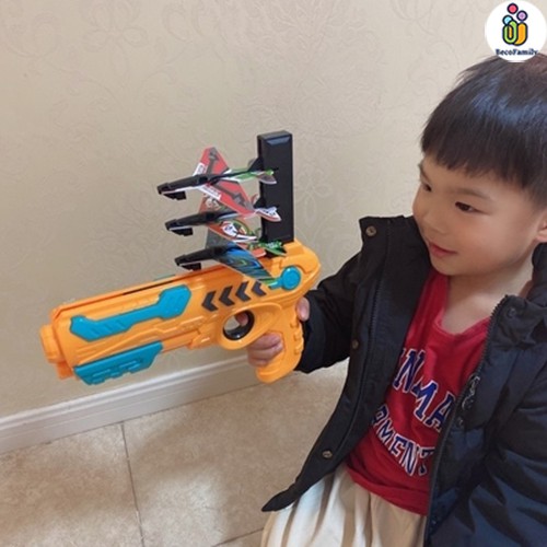 Súng đồ chơi bắn máy bay dành cho trẻ em - đồ chơi súng phóng máy bay lượn mô hình trẻ em (tuyển sỉ)