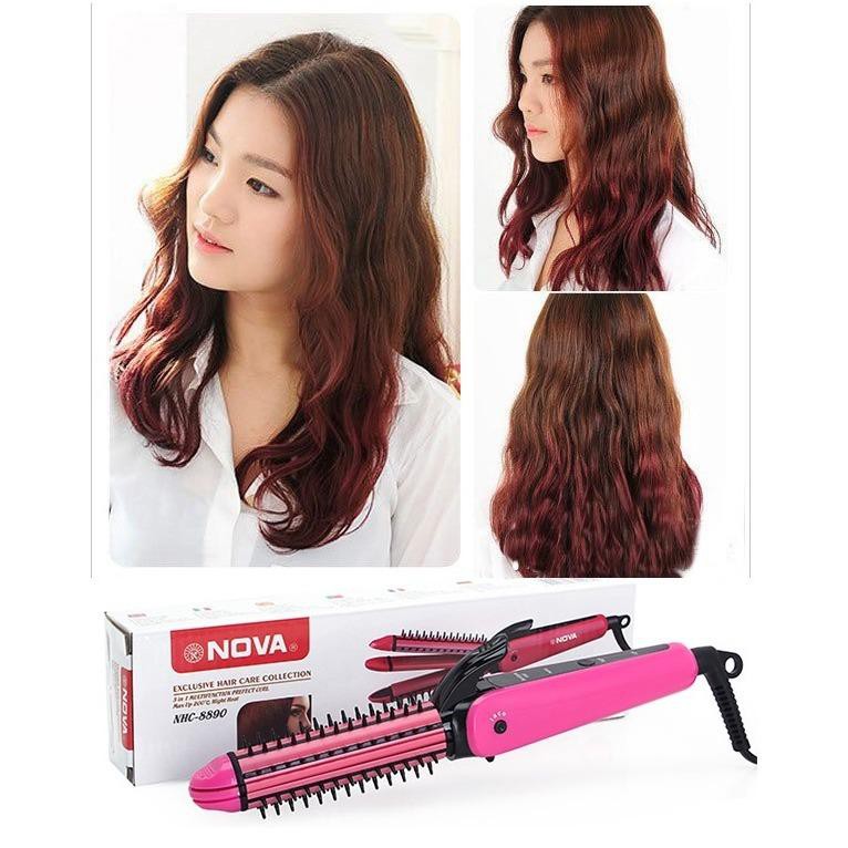 LƯỢC ĐIỆN 3 TRONG 1 NOVA NHC-8890