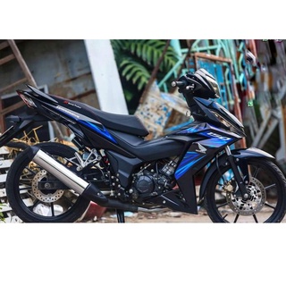 Tem Rời Honda Winner V1 Xanh Đen - Tem Chuẩn Đẹp
