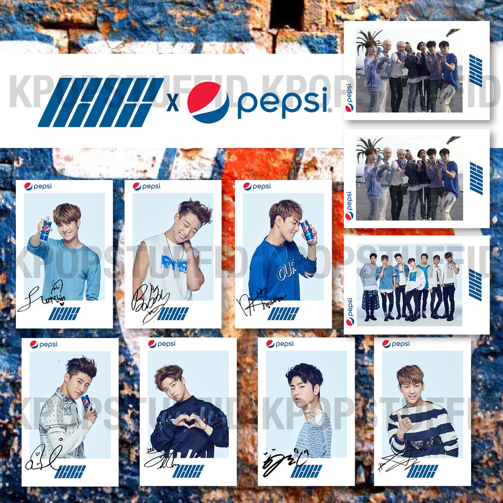 Thẻ Hình Nhóm Nhạc Kpop Pepsi C017