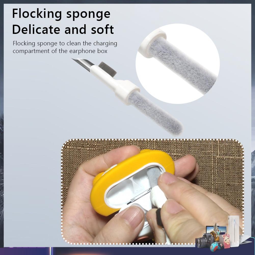 Bút vệ sinh tai nghe không dây thích hợp cho Apple AirPods 3/2/1 Pro