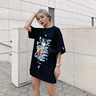 Áo thun cậu bé simpson đen - Gin store