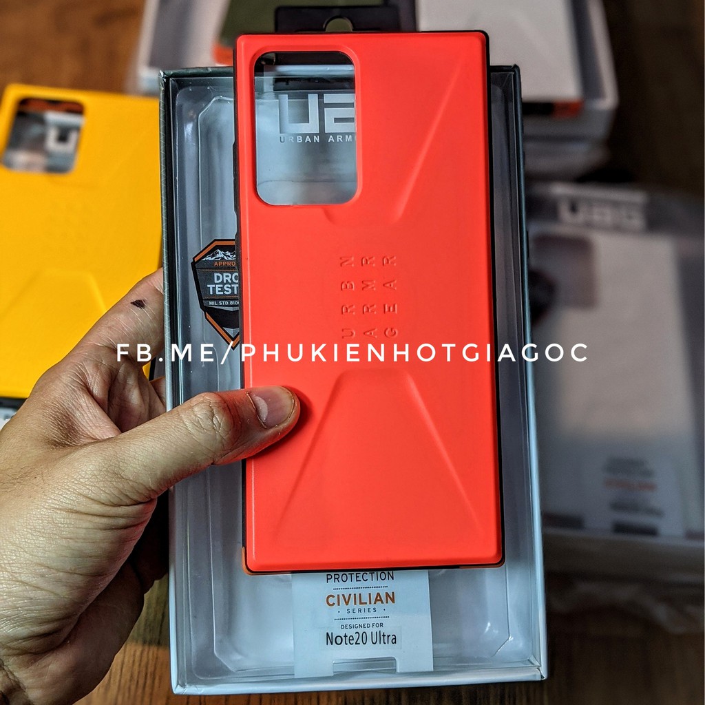 Note 20 Ultra / Galaxy Note 20 - Ốp lưng chống sốc UAG Civilian cho Samsung Galaxy Note 20 Ultra / Galaxy Note 20