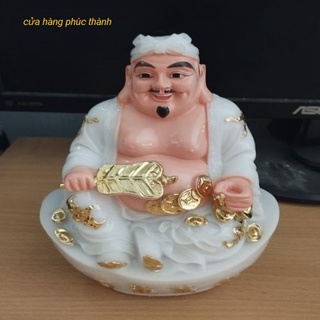thần tài ông địa trắng ( bột đá )