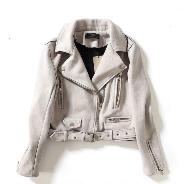 Áo khoác da lộn Zara Chuẩn Aut