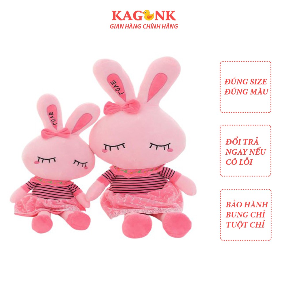 Kagonk Thỏ Váy Ren Dễ Thương Xinh Xắn - Quà Tặng Yêu Thương - Kích Thước 55cm