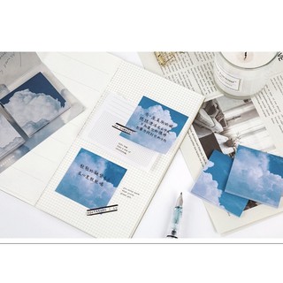 SET GIẤY NOTE BẦU TRỜI