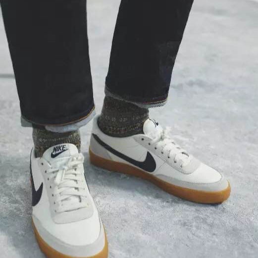 Giày Thể Thao Cao Su Màu Trắng Cổ Thấp In Chữ Killshot 2 co Phong Cách retro Cho Nam Và Nữ
