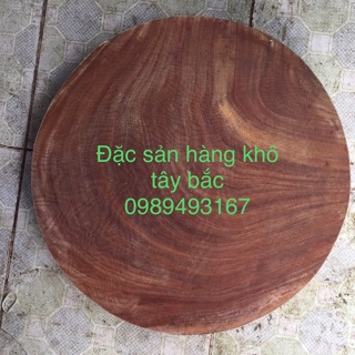 Thớt gỗ nghiến 40 cm dày 6-7 cm