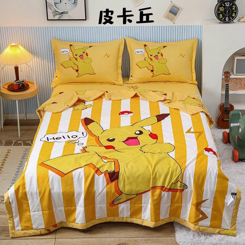 Set cotton kèm chăn nhiều hình nghộ nghĩnh đáng yêu cho các bé