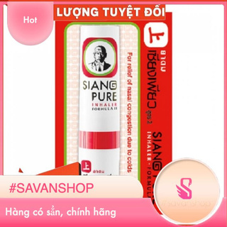 Ống Hít Thông Mũi 2 Đầu Siang Pure Inhaler Formula II Thái Lan chính hãng