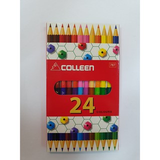 Chì màu Colleen Neon 2 đầu