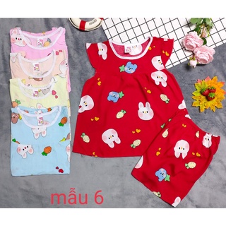 Combo 3 bộ tole bé gái (Giao mẫu ngẫu nhiên, 3 bộ 3 màu khác nhau)
