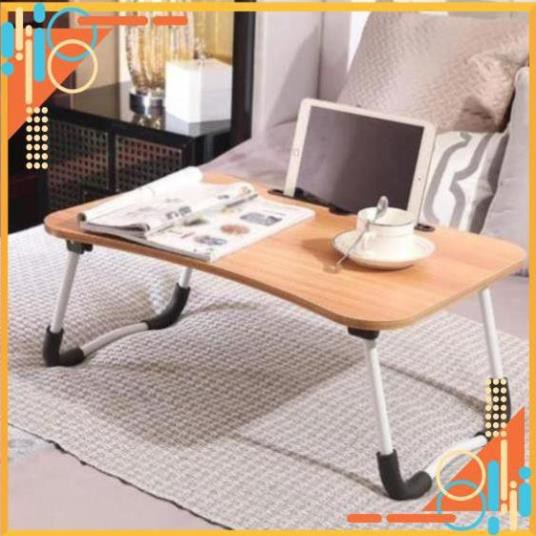 Bàn gấp gọn có khe để ipad hàng xịn - bàn học mini | BigBuy360 - bigbuy360.vn