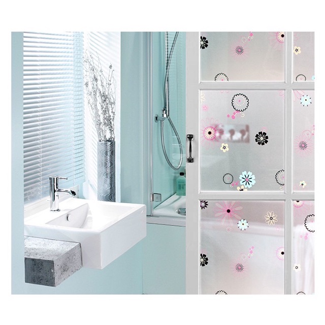 Giấy dán kính hoa cúc [GIÁ SỈ] - Giấy decal dán kính phủ mờ sang trọng | BigBuy360 - bigbuy360.vn