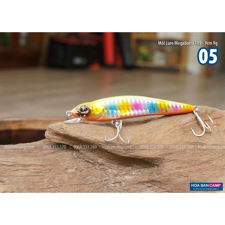 Mồi Lure Megabarra FX9 – LC170 | 9cm 9g