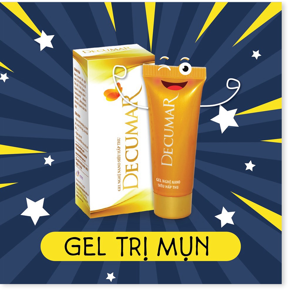 Decumar Clean Gel rửa mặt ngăn ngừa mụn 50gr