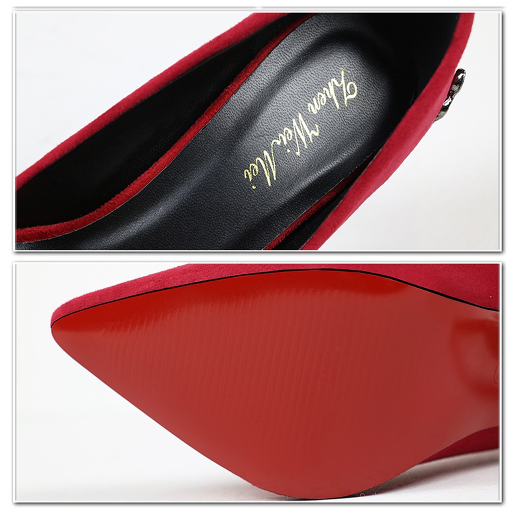 Giày Cao Gót Thời Trang Nhiều Màu Xinh Xắn Cho Nữ