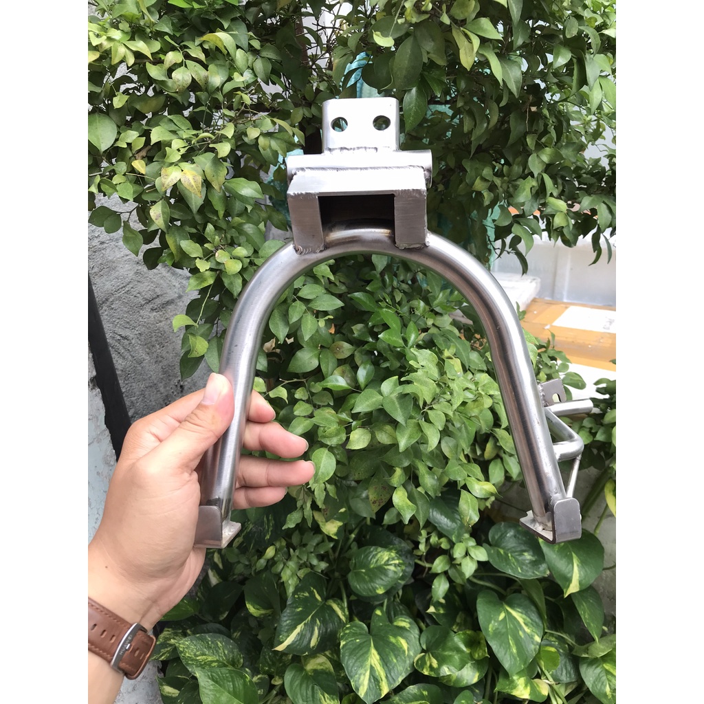 CHỐNG ĐỨNG, INOX 304 EX 150 LẮP NHƯ ZIN . DoChoiXeMay