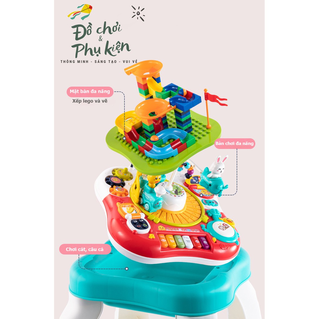 Bàn đồ chơi phát nhạc đa năng cho bé - Giúp bé phát triển toàn diện