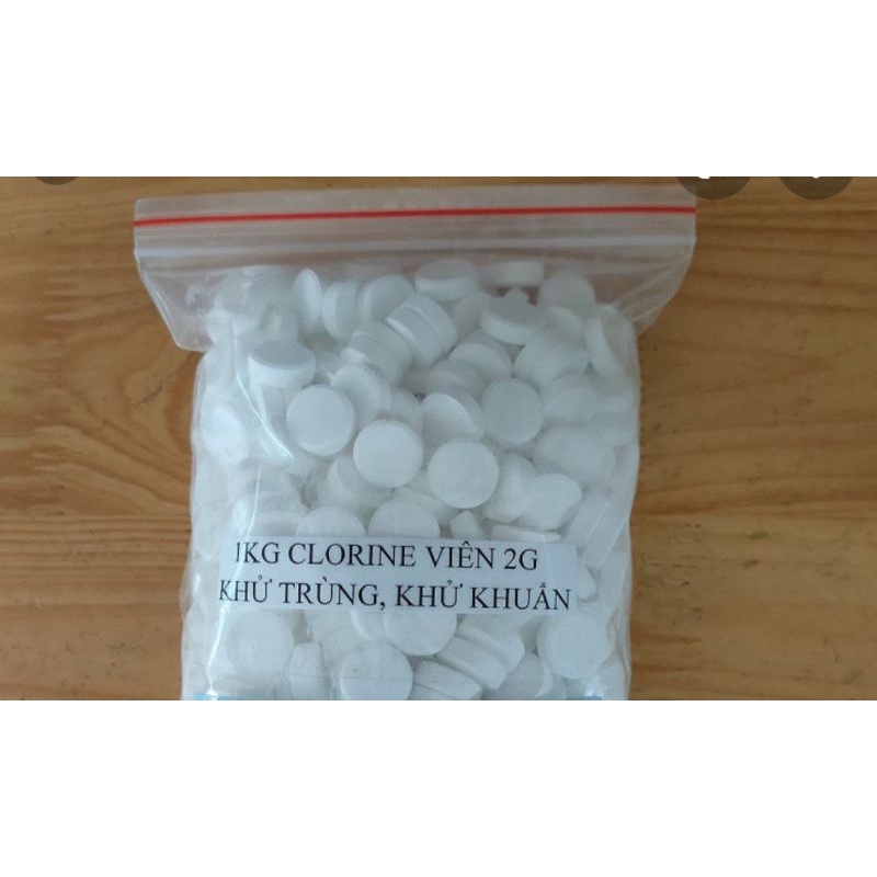 500 Viên Clorine Sủi  làm sạch nước