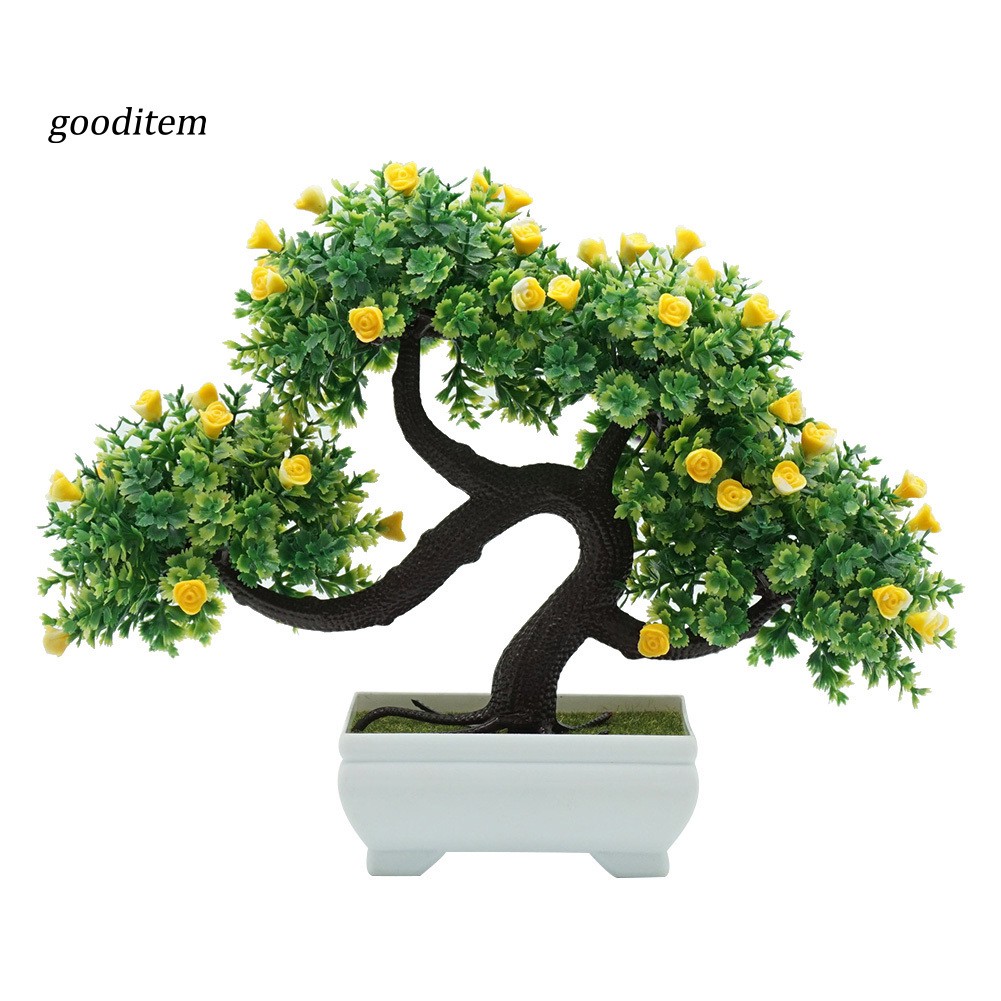 Cây bonsai giả trang trí không gian xanh