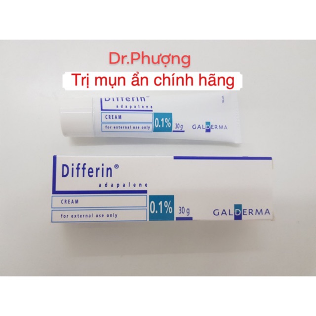 [CHÍNH HÃNG]Trị mụn Differin Cream 0,1%