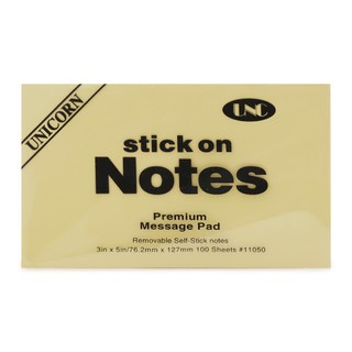 Giấy note vàng UNC đủ size