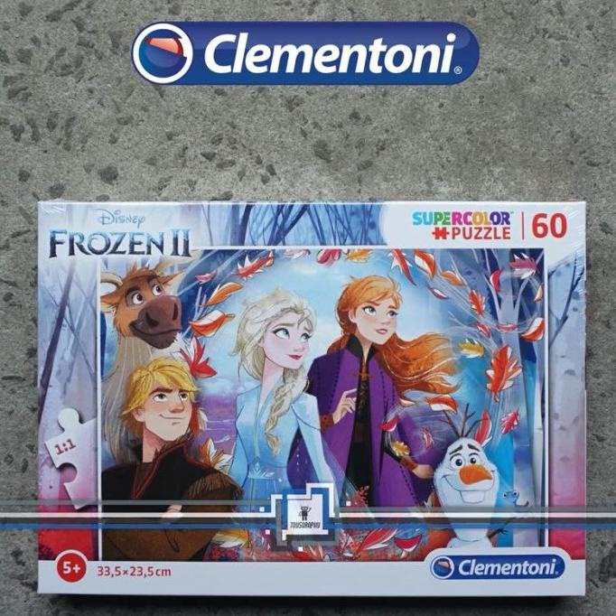 DISNEY Bộ 60 Miếng Xếp Hình Công Chúa ELSA ANNA OLAF Trong Phim Frozen 2