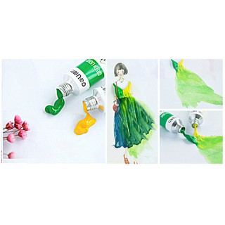 Màu nước dạng tuýp 24 màu