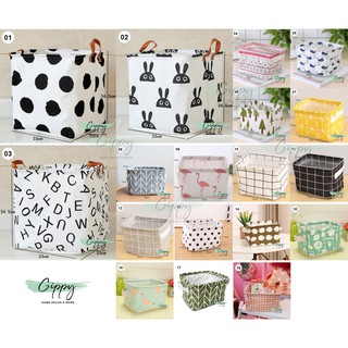 Giỏ vải lớn đựng đồ, giỏ vải mini đựng mỹ phẩm, trang điểm cá nhân xinh xắn - Gippy Decor