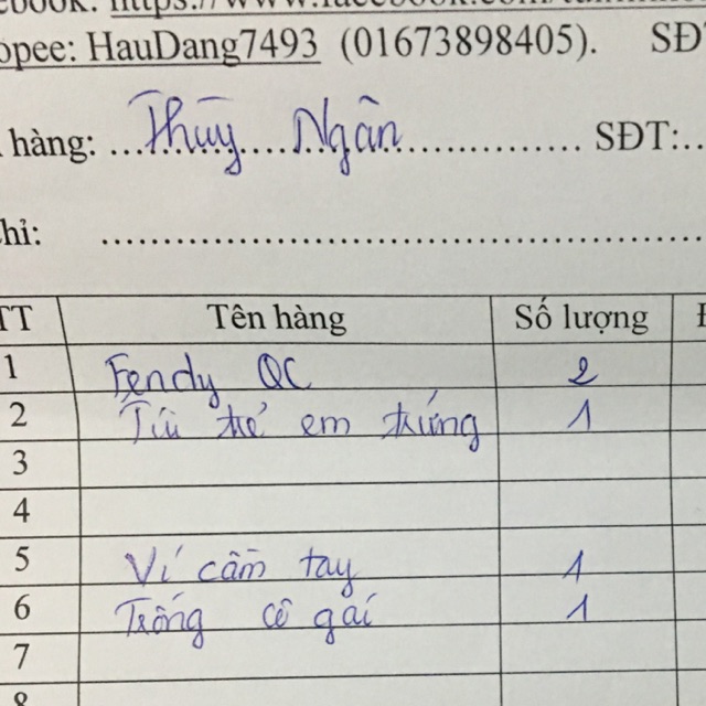 Combo 5 túi xách nữ