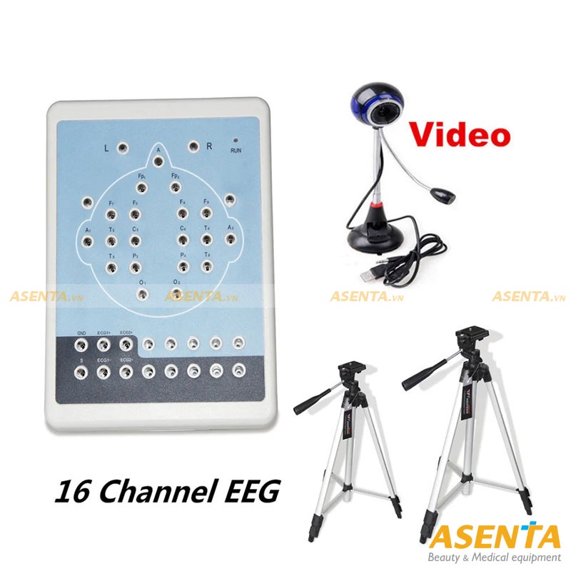 Máy đo điện não đồ, máy điện não KT88 Contec 16 kênh