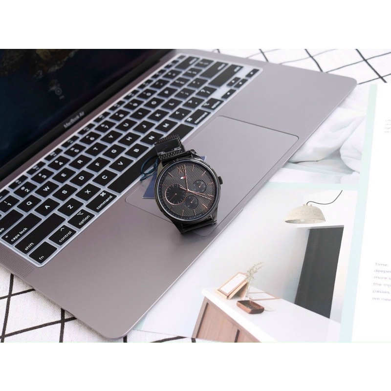 ĐỒNG HỒ NAM CAO CẤP TOMMY DÂY THÉP LƯỚI FULLBOX TAG CHECK CODE