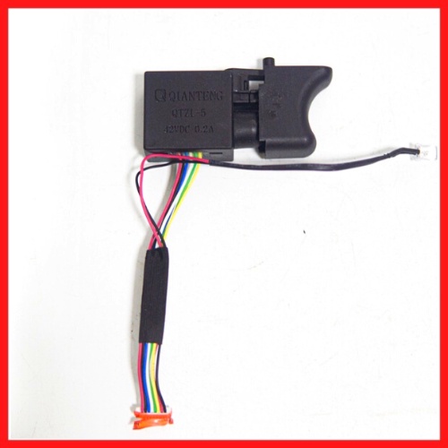 Công tắc máy khoan pin Makita, cò máy khoan pin, máy siết bulong có điều tốc không chổi than có gắn đèn led