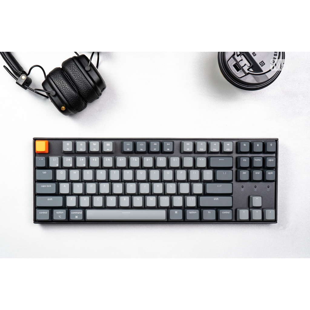 Bàn Phím Cơ Keychron K8 Chất Liệu Nhựa Switch Gateron - Bảo hành chính hãng 12 tháng