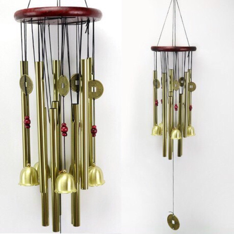 chuông gió 10 ống đồng - chuông gió phong thuỷ