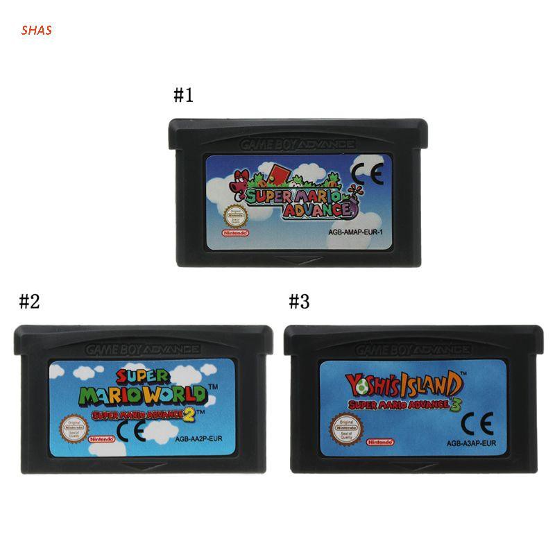 NINTENDO Thẻ Game Super Mario Advance Gba 1 / 2 / 3