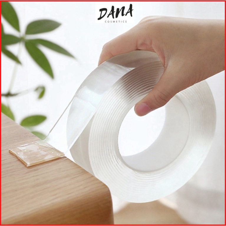 Băng Keo Nano 2 Mặt Siêu Dính Trong Suốt  DANA