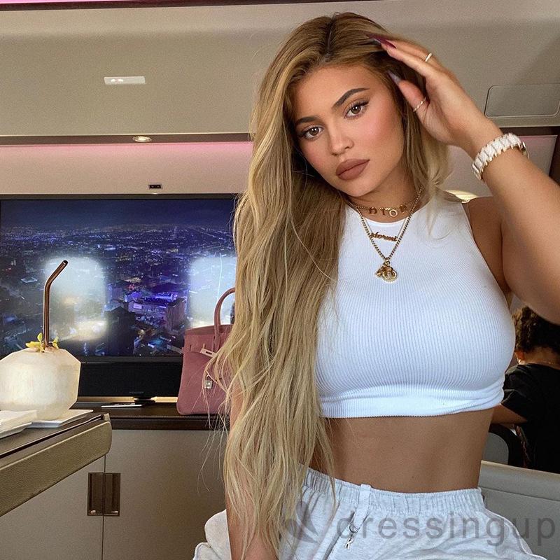 Áo croptop sát nách màu trơn quyến rũ trẻ trung cho nữ