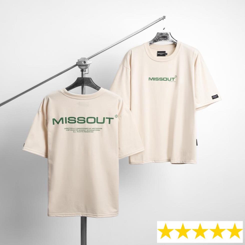 Áo thun Missout basic ss5 nam nữ full tag áo thun tay lỡ nam nữ miss out ss5 freeship FULL TAG