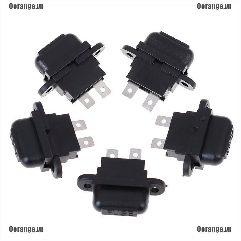 Bộ 5 Hộp Cầu Chì Tiêu Chuẩn 30A Cho Xe Hơi / Tàu Thuyền / Tàu Thuyền