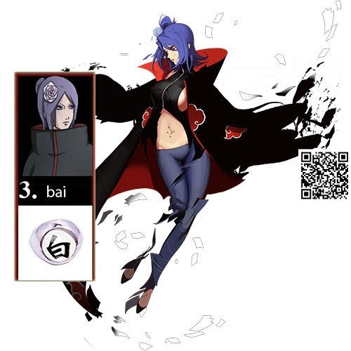 Nhẫn tổ chức Akatsuki Naruto nhiều hình 1051