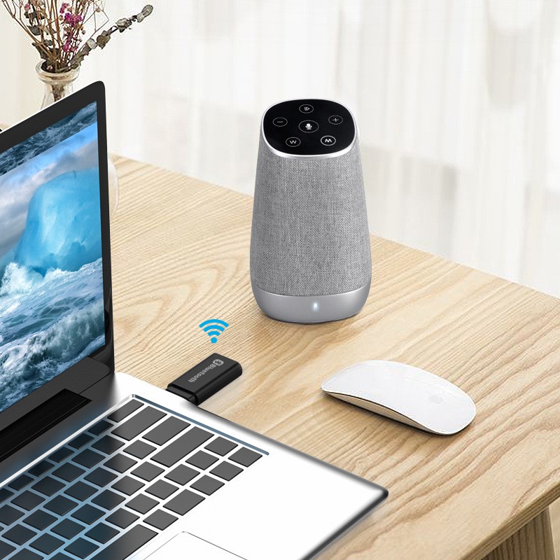 Thiết bị thu phát bluetooth 5.0 hai chiều cho laptop PC ô tô phát nhạc YET-TR9