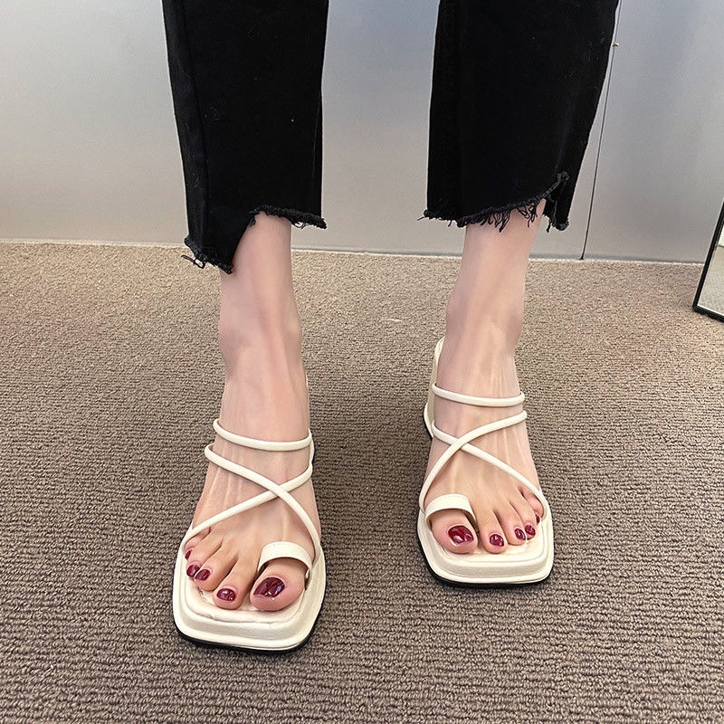 Giày Sandal Đế Dày Nâng Chiều Cao Kiểu Dáng Mới Dễ Phối Đồ Cho Nữ