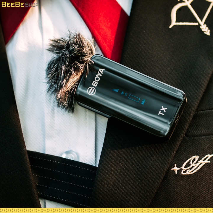 BOYA BY-XM6-S2 - Micro Không Dây True-Wireless Cho Smartphone, Cameras, Thu Âm, Làm Vlog, Phỏng Vấn