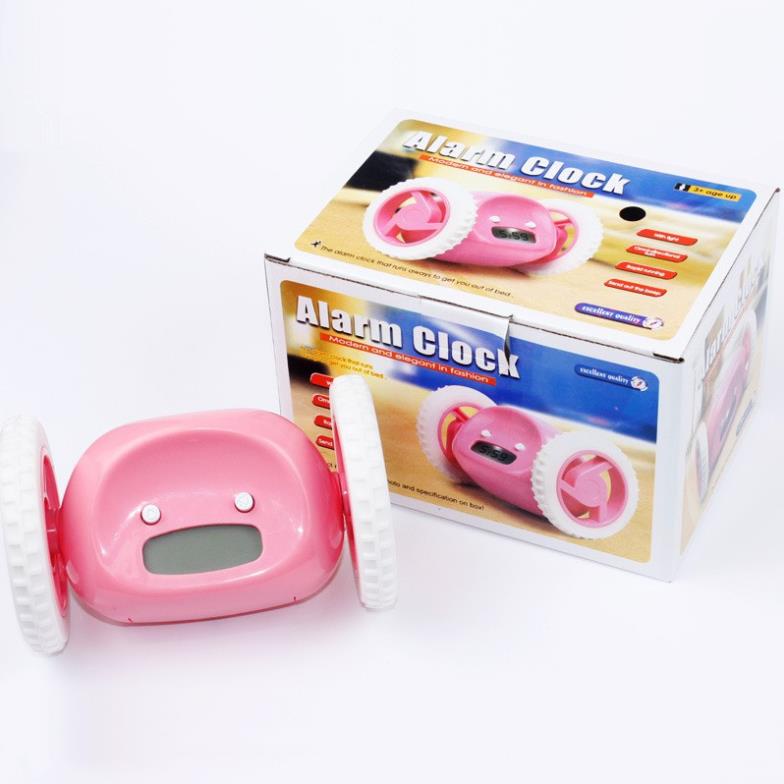Đồng hồ báo thức bánh xe Clocky Alarm - Đồng Hồ Biết Chạy
