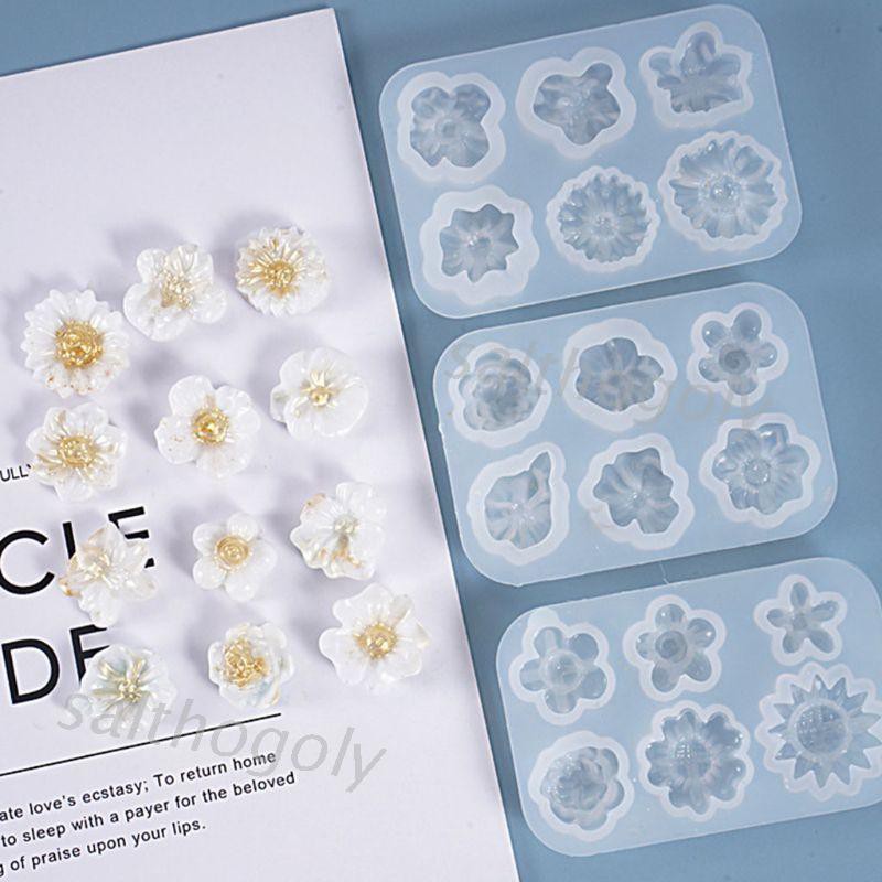 Khuôn silicone tạo hình hoa trang trí bánh kẹo