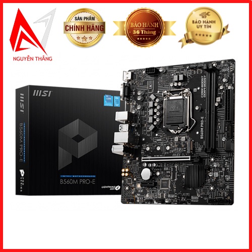 Mainboard bo mạch chủ MSI B560M PRO-E new chính hãng