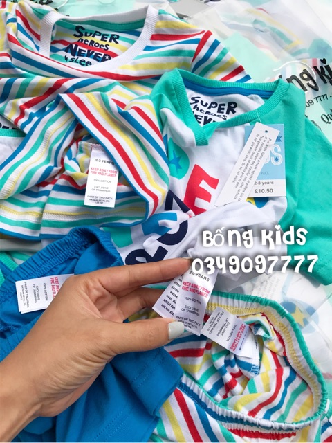 2 Bộ Bé Trai Hero
